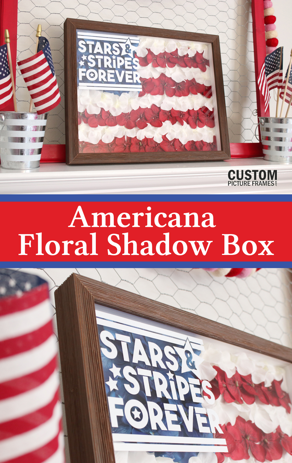 Americana Shadow Box Pinterest